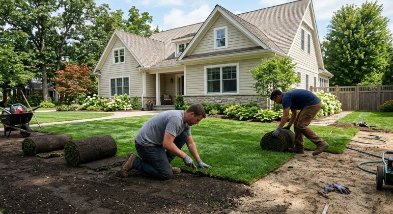 Centipede Sod Installation in Aiken, SC