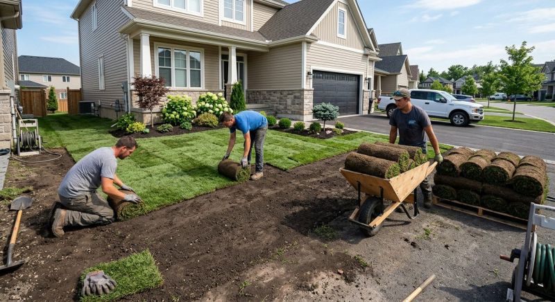 Sod Installation in Rockwall, TX