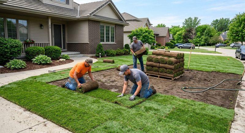 Sod Landscaping in Rockwall, TX